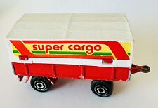Vintage 1984 MAJORETTE No.241 FORD CARGO Vagão Coberto Super Cargo VERMELHO/branco comprar usado  Enviando para Brazil