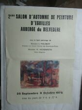 Affiche ancienne exposition d'occasion  Marseille VII