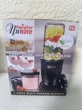 Licuadora multiusos NU WAVE Twister 7 piezas NUEVA EN CAJA ABIERTA moler, rallar, picar segunda mano  Embacar hacia Argentina