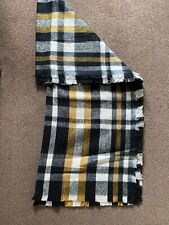 Black yellow check for sale  ANDOVER