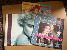 Madonna UK 3 x UK 7" Vinyl Singles  True Blue, Borderline, Lucky Star segunda mano  Embacar hacia Argentina