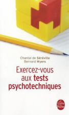 Exercez tests psychotechniques d'occasion  Expédié en Belgium