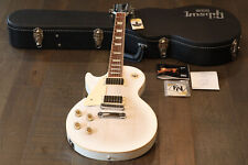 ESQUERDA! Guitarra Gibson Les Paul Tradicional Corte Único 2013 White Burst + OHSC, usado comprar usado  Enviando para Brazil