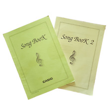 Casio Song Book 1 & 2 Piano Keyboard Sheet Music WK200 for sale  Shipping to South Africa