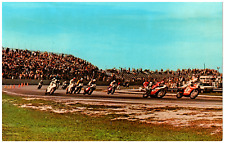 Postal cromada Daytona 200 motocicleta clásica Dayton, FL segunda mano  Embacar hacia Argentina