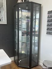 corner glass display cabinet for sale  BENFLEET