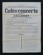 affiche concert d'occasion  Expédié en Belgium