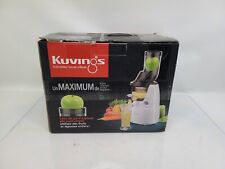 Used, Kuvings Whole Slow Juicer B6000WR White - Brand New open box for sale  Shipping to South Africa