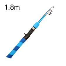 Blue telescopic fishing for sale  Shipping to Ireland