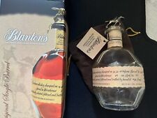 Botella de whisky bourbon de un solo barril Blanton's vacía con tapa "T" 02/03/22 segunda mano  Embacar hacia Argentina