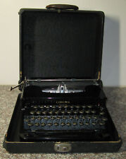 Antique Corona Standard Typewriter Glossy Black in Case for sale  Shipping to South Africa