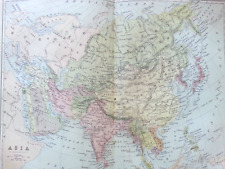 Antique map asia for sale  TORRINGTON