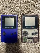 ✨GAMEBOY COLOR-GRAPE-CGB-001-TESTED!!—✨GAMEBOY COLOR-ATOMIC PURPLE-PARTS/REPAIR, used for sale  Shipping to South Africa