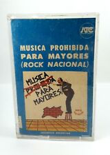 1980 Rock Argentino Casete Gieco Lebon Charly Garcia Mestre Raro Cinta Comp Años 70 segunda mano  Argentina 
