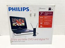 "Reproductor de DVD estéreo portátil para TV portátil de 7" Philips PET729/37 blanco de pantalla ancha , usado segunda mano  Embacar hacia Argentina