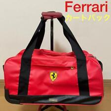 Ferrari Carro Bolso Boston Bolso de Transporte Rojo W50cm x H28cm x D23cm Usado en Japón segunda mano  Embacar hacia Mexico