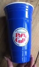 Usado, PARTY CUP Plástico Azul Grande Doble Pared Aislado 32 oz Lavado Nunca Usado Alto segunda mano  Embacar hacia Argentina