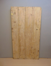 Porta de madeira recuperada pinho 68" x 36" borda de prancha e suporte ref 377D comprar usado  Enviando para Brazil
