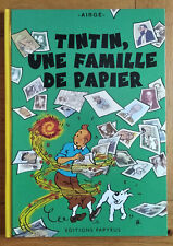 Tintin famille papier d'occasion  Roumazières-Loubert