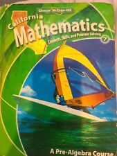California mathematics pre for sale  Van Nuys