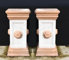 Pair italian marble for sale  POTTERS BAR