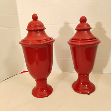 Ceramic red decor for sale  Council Bluffs