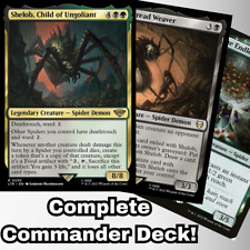 MTG Commander EDH Shelob, Child of Ungoliant 100 Cards Custom Deck Spiders for sale  Shipping to South Africa