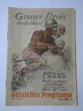 Rennprogramm sachsenring 1934 gebraucht kaufen  Leipzig