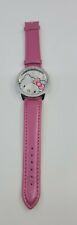 Relógio de pulso colecionável Hello Kitty A-428 aço inoxidável traseira pulseira rosa novo comprar usado  Enviando para Brazil