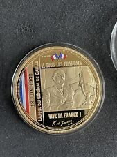 Médaille dorée general d'occasion  Joigny