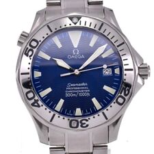 OMEGA Seamaster Professional 300M 2255.80 data mostrador azul automático masculino B#127886 comprar usado  Enviando para Brazil