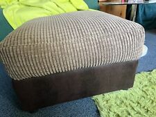 brown jumbo cord sofa for sale  LONDON