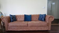 Chesterfield sofa seater for sale  ROMFORD