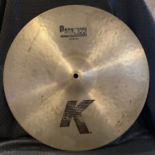 Platillo de choque delgado medio oscuro Zildjian 16"" K Zildjian/grieado/ segunda mano  Embacar hacia Mexico