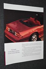 1991 chevy camaro for sale  Hartland