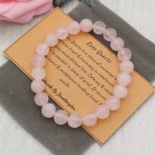 Rose quartz bracelet for sale  DOVER