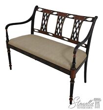 settee bench upholstered for sale  Perkasie