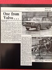 Volvo road test for sale  PRESTON