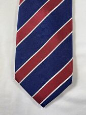 Regimental striped silk tie - Savile Row Co for sale  Shipping to South Africa