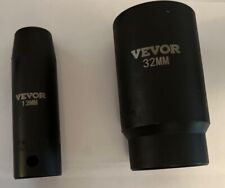 Soquetes métricos de acionamento de 1/2 polegada VEVOR Deep Well Impact comprar usado  Enviando para Brazil