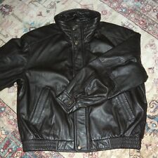Members leather bomber for sale  Shipping to Ireland