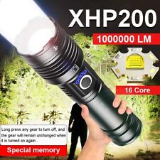 Lanterna LED - XHP200 - Recarregável - Impermeável - Zoomable - Tática-Tipo C comprar usado  Enviando para Brazil