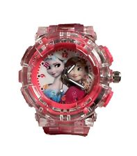 Reloj Disney Frozen icono intermitente y esfera para niñas Anna Elsa segunda mano  Embacar hacia Argentina