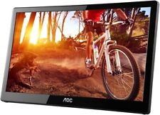 Monitor LED de pantalla ancha AOC E1659FWU 15,6 pulgadas segunda mano  Embacar hacia Argentina