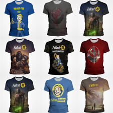 Używany, Cosplay Fall out 101 Boy Power Armor 3D T-Shirts Sports Fitness Top T-Shirts na sprzedaż  Wysyłka do Poland
