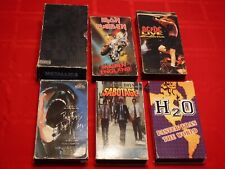 Lote de 7 fitas de vídeo VHS Metallica Iron Maiden AC/DC Pink Floyd Beastie Boys H2O, usado comprar usado  Enviando para Brazil