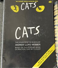 Cats music book for sale  MARKFIELD
