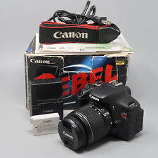 Cámara réflex digital Canon EOS Rebel T3i/EOS 600D 18,0 MP (Kit con lente de 18-55 mm) segunda mano  Embacar hacia Argentina