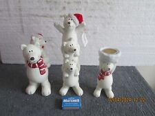 Polar bears tealight for sale  POOLE