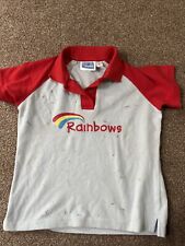 Rainbows guiding shirt for sale  NUNEATON